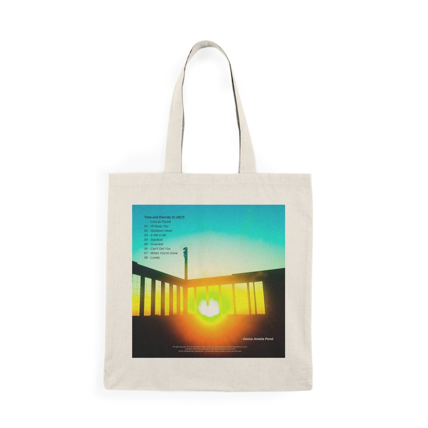 Time and Eternity Natural Tote Bag