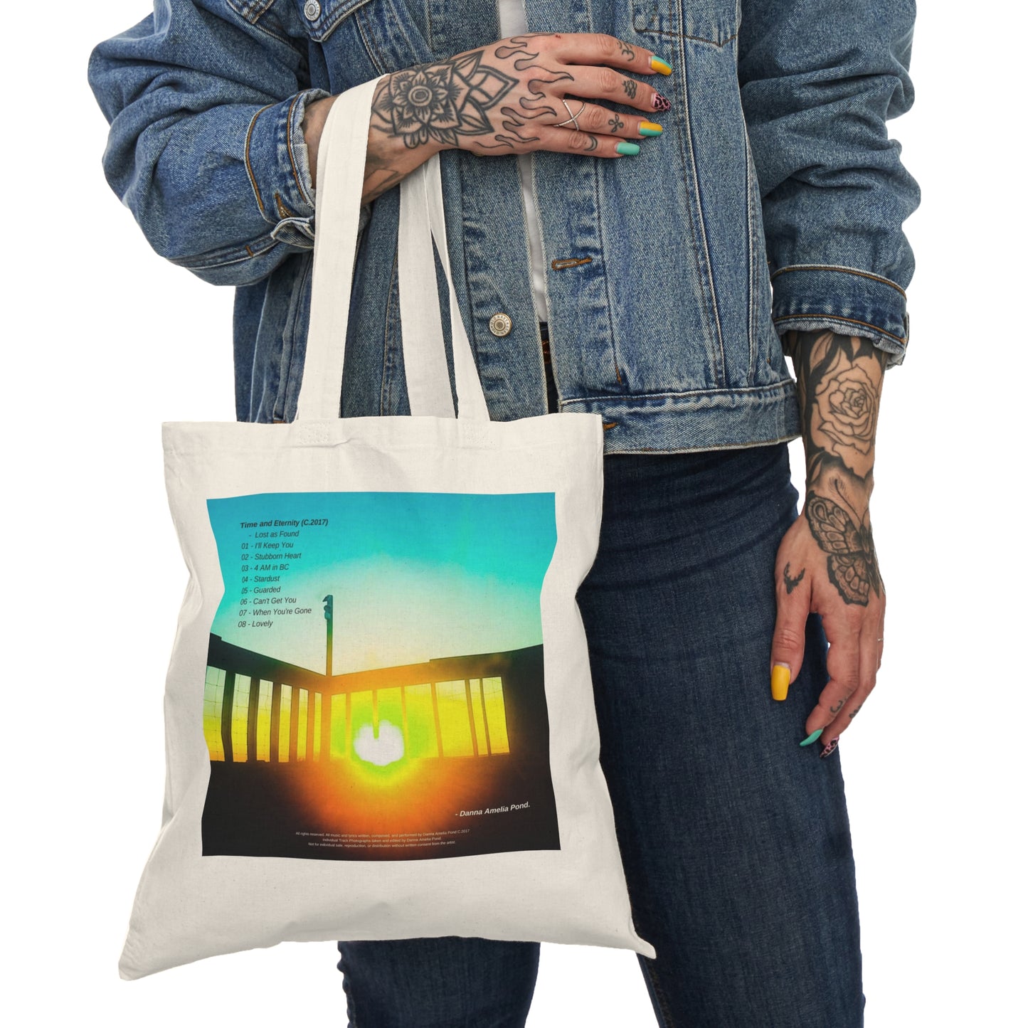 Time and Eternity Natural Tote Bag