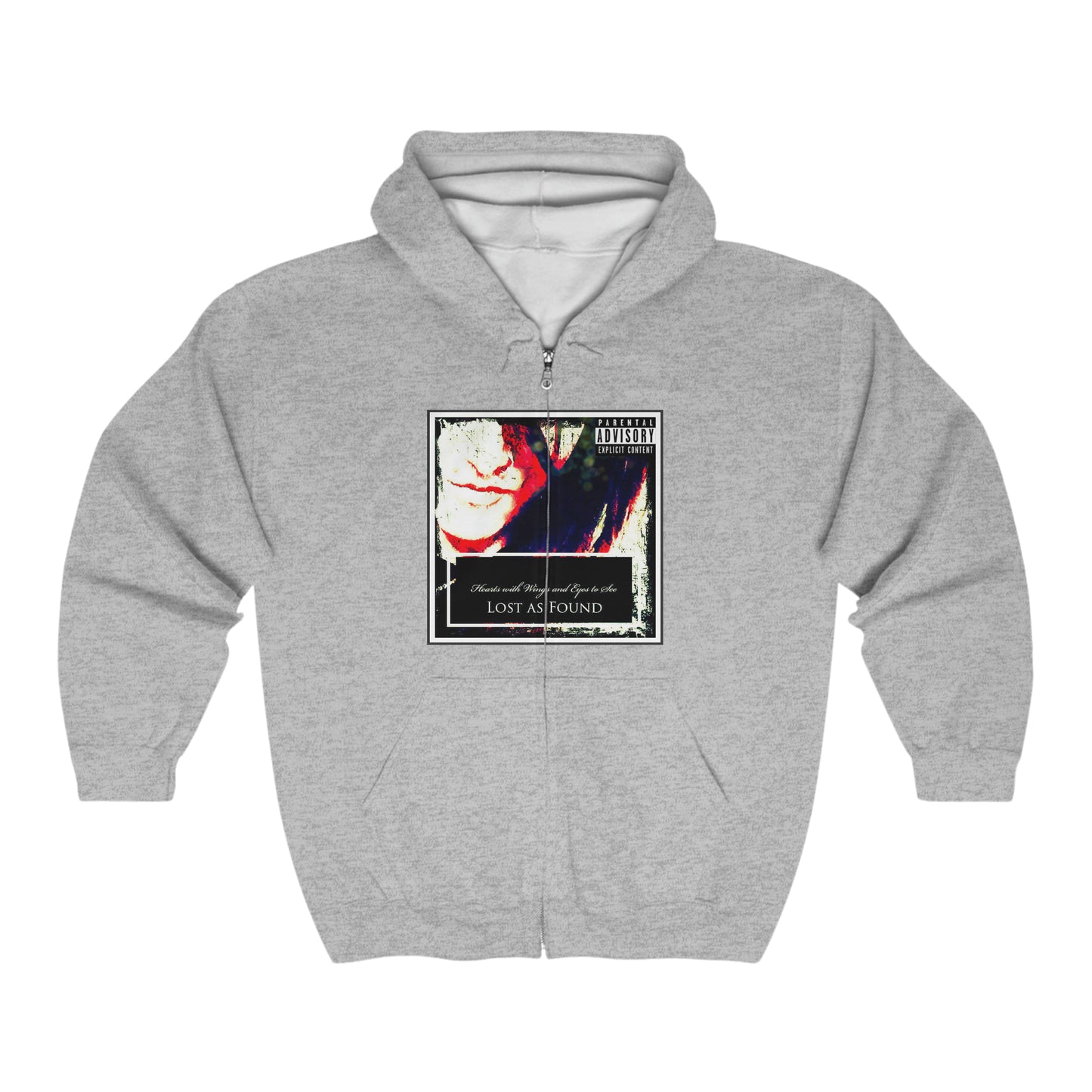 Chasing a Nightmare - Unisex Heavy Blend™ Full Zip Hooded Sweatshirt